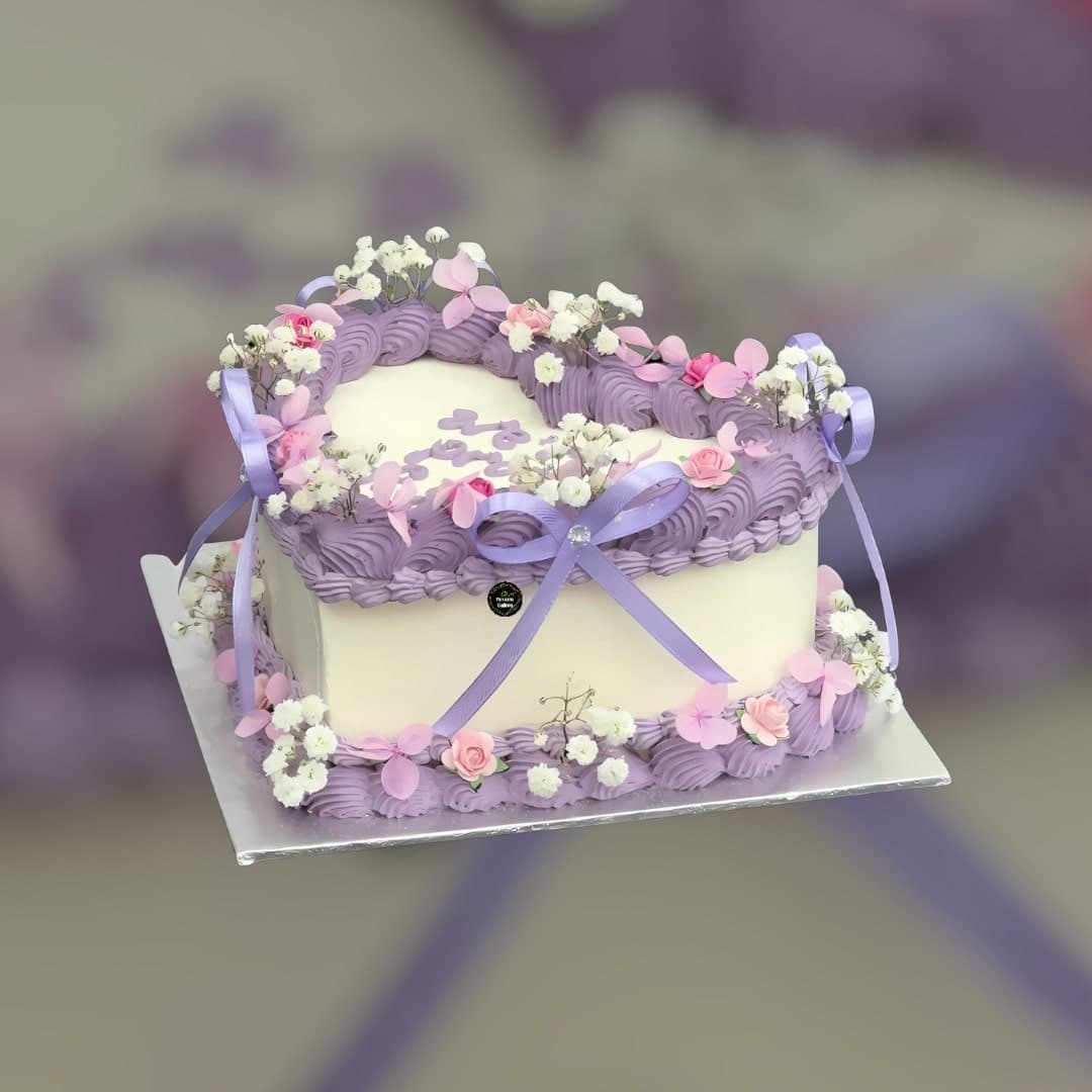 floral & bow cakes